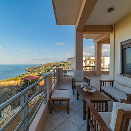 Deluxe Villa Kamba With Sea View Aptera Екстер'єр фото